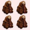 Esquie Plush 4PCS